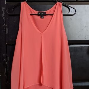 Layerd V Neck Tank Top